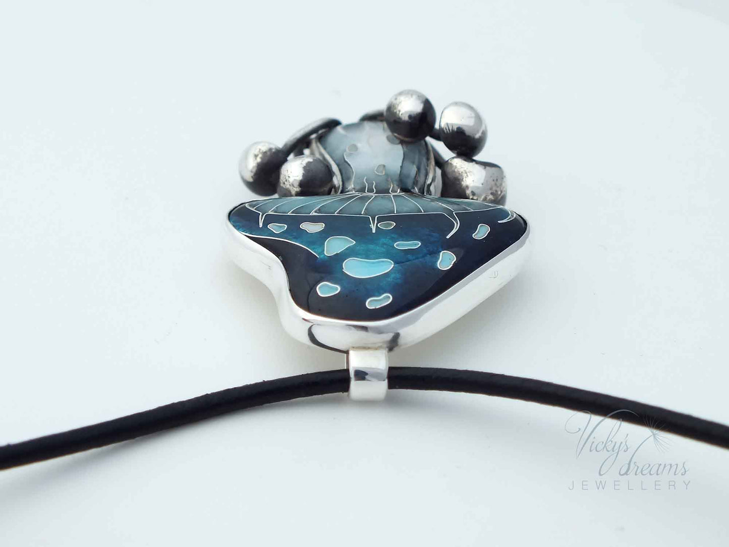 blue mushroom