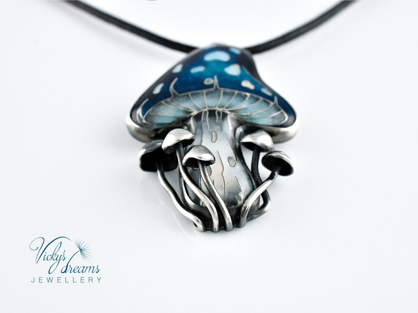 blue mushroom