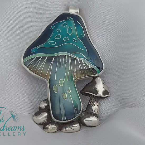 blue-mushroom-enamel-necklace
