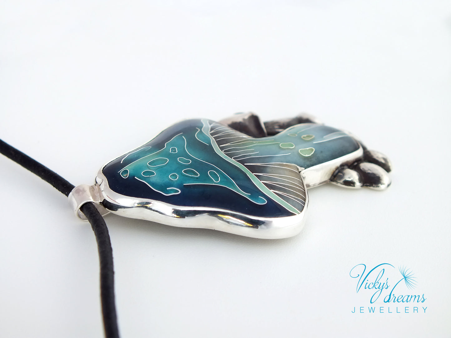 blue-mushroom-enamel-necklace