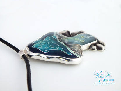 blue-mushroom-enamel-necklace